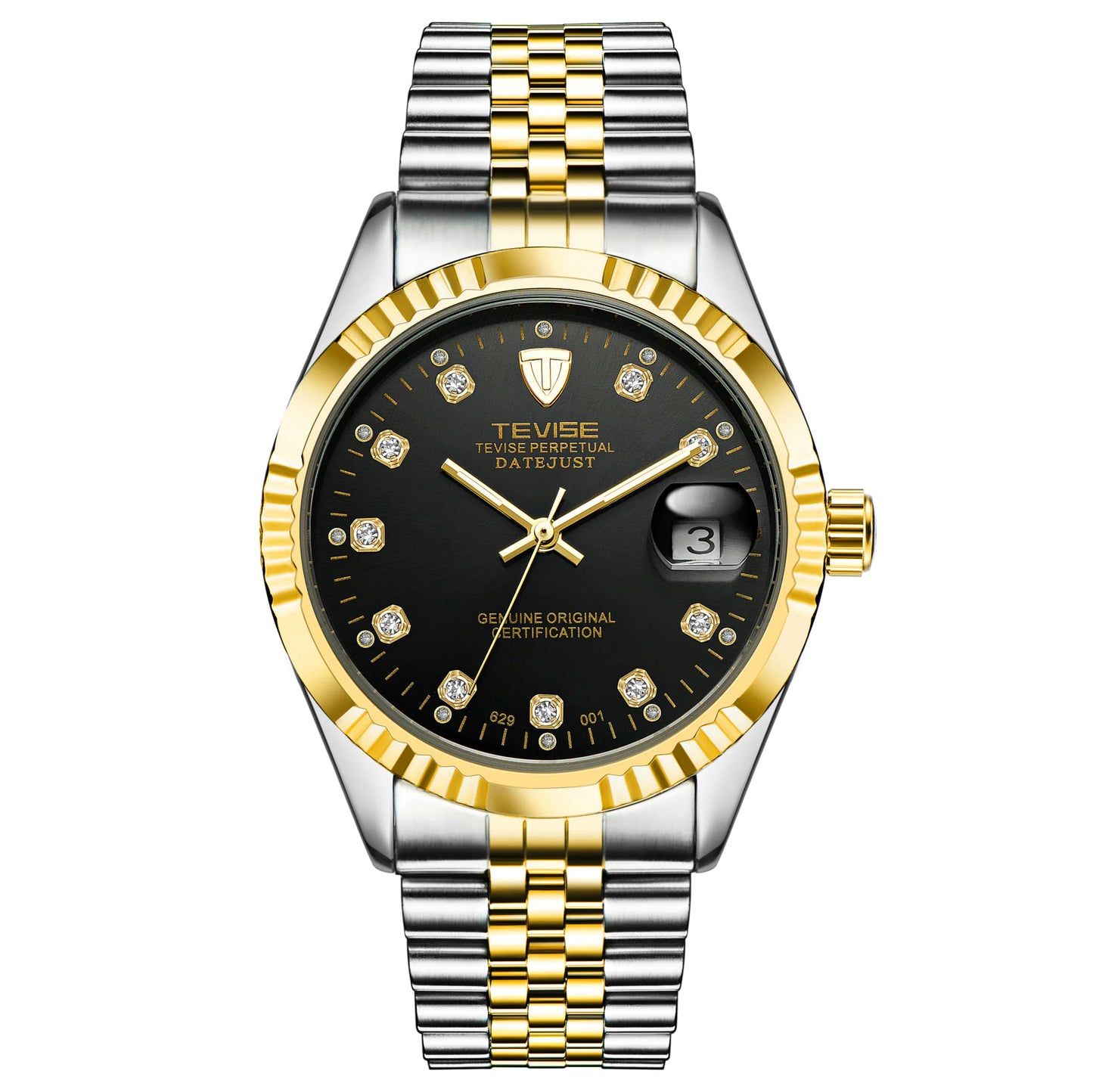 "Detective" Mens Business Automatic Waterproof Watch