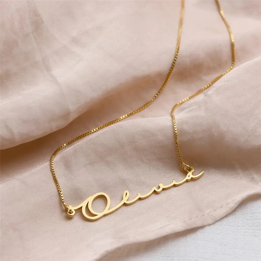 Personalized Stainless Steel Name Necklace