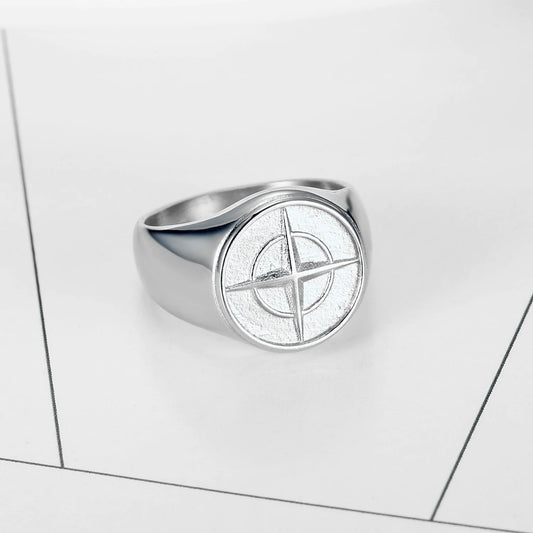Nautical Compass Ring