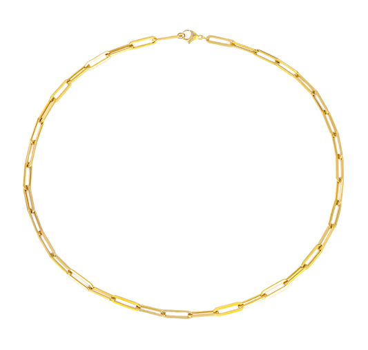 Paperclip Stainless Steel Necklace